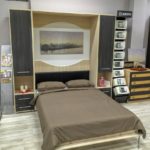 letto trasformabile grigio