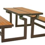 table de transformateur avec bancs