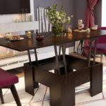 table transformateur dans le salon