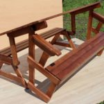 table-banc pliant