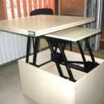 table de transformation pour le déjeuner et le travail
