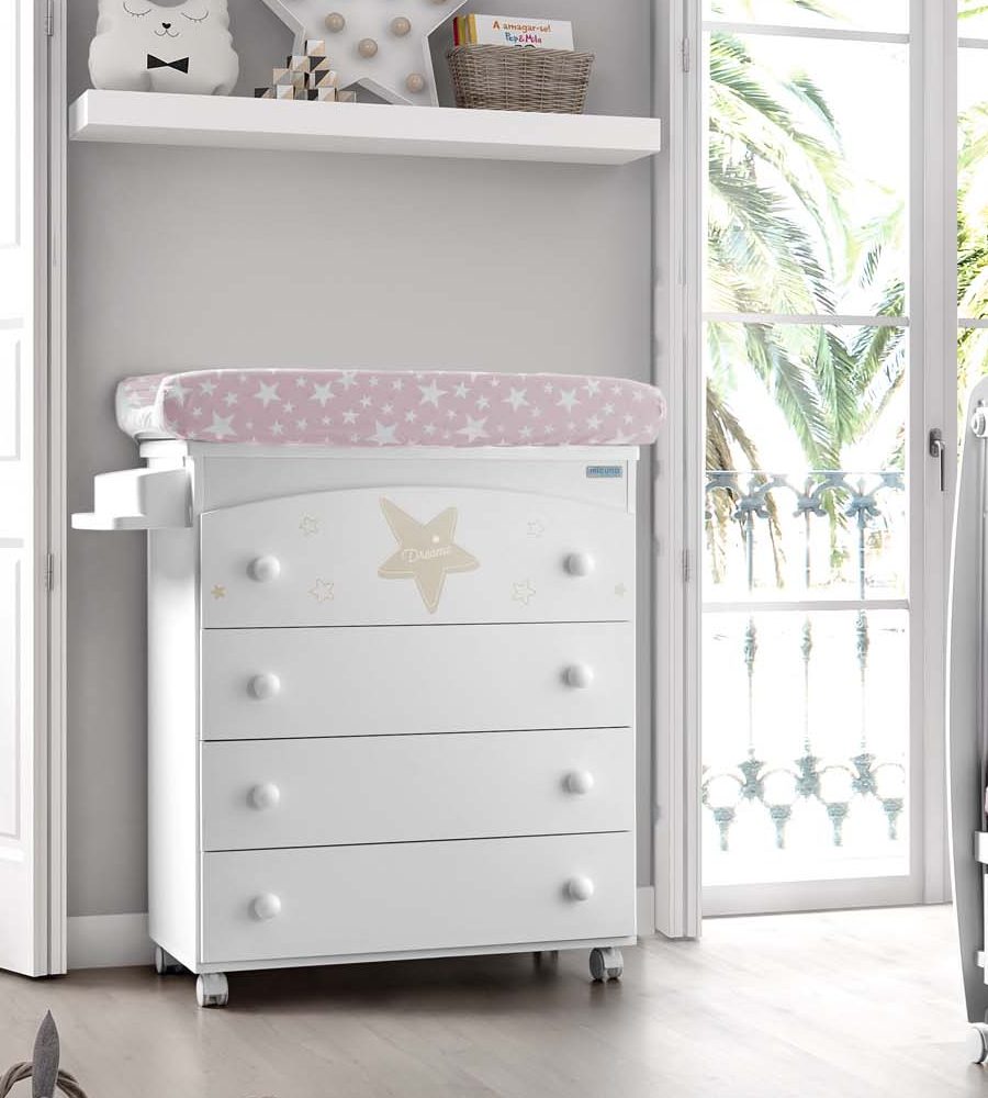 commode avec plan à langer
