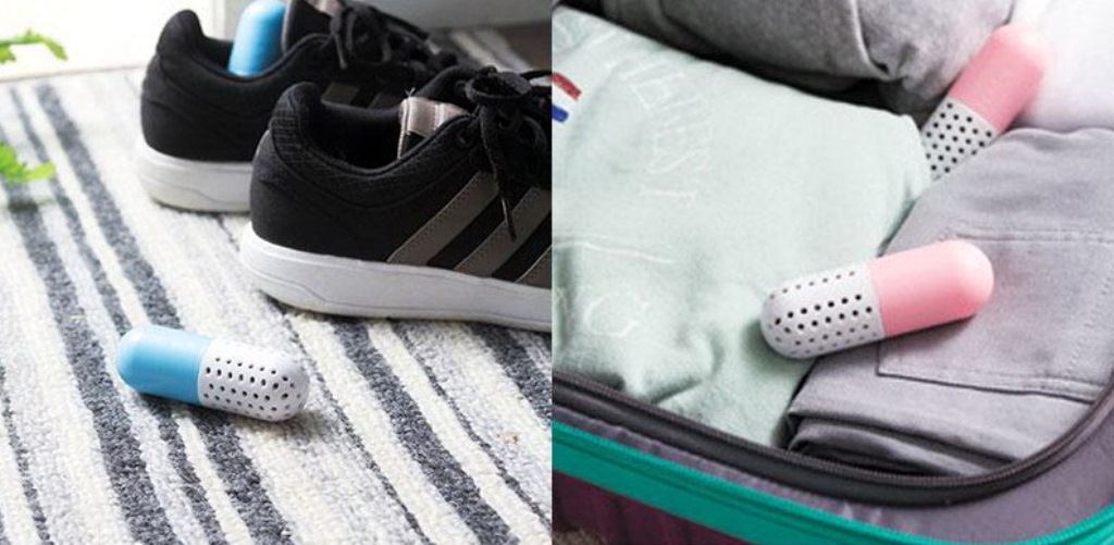 comprimés rafraîchissants pour chaussures
