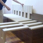 convertible bed into a bench