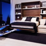 convertible bed black