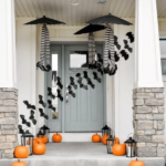 décoration de la maison pour la photo d'intérieur d'halloween