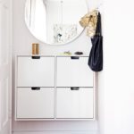 furniture in the hallway mirror
