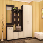 furniture in the hallway white