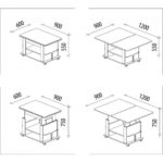 table basse pliante