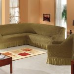 couverture de tapisserie olive