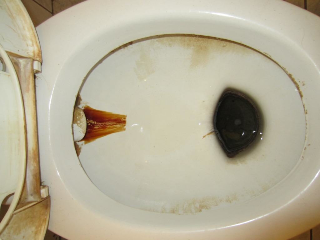 ingiallimento del wc