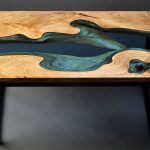 remplissage de couleur de la table de la coupe de scie