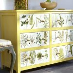 commode de découpage dessin végétal