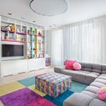 chambre d'enfants pour deux types de design d'enfants