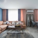 sofa in the interior photo