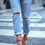 coupes soignées sur les jeans