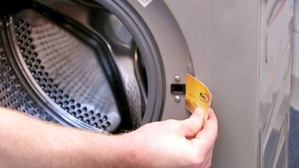 a porta da máquina de lavar não abre