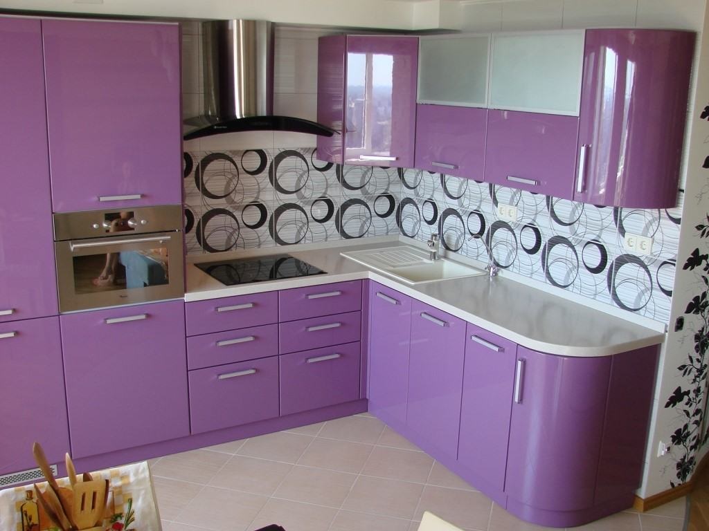 light colors in a small kitchen