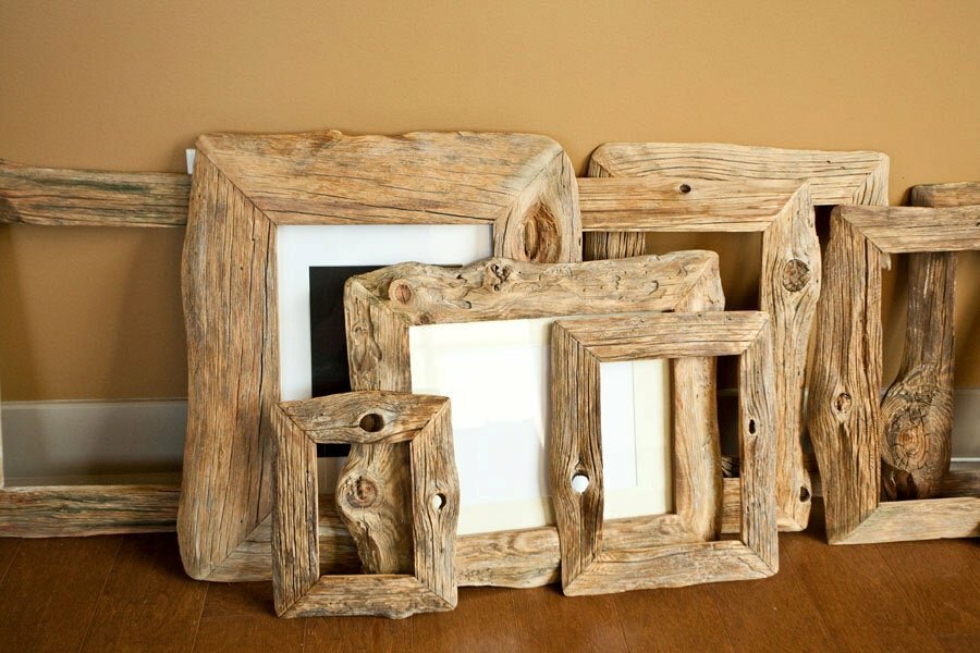 cadre photo à faire soi-même en bois photo