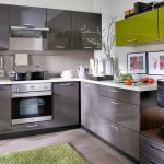 L-shaped kitchen