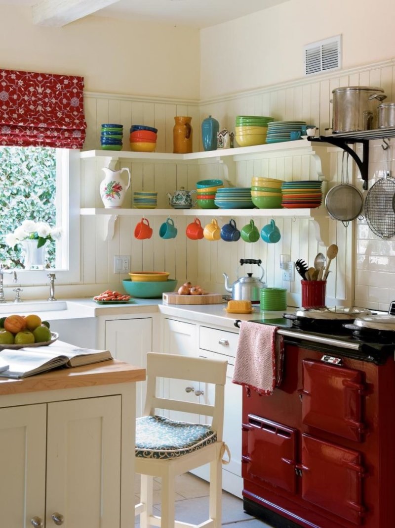stylish small kitchen