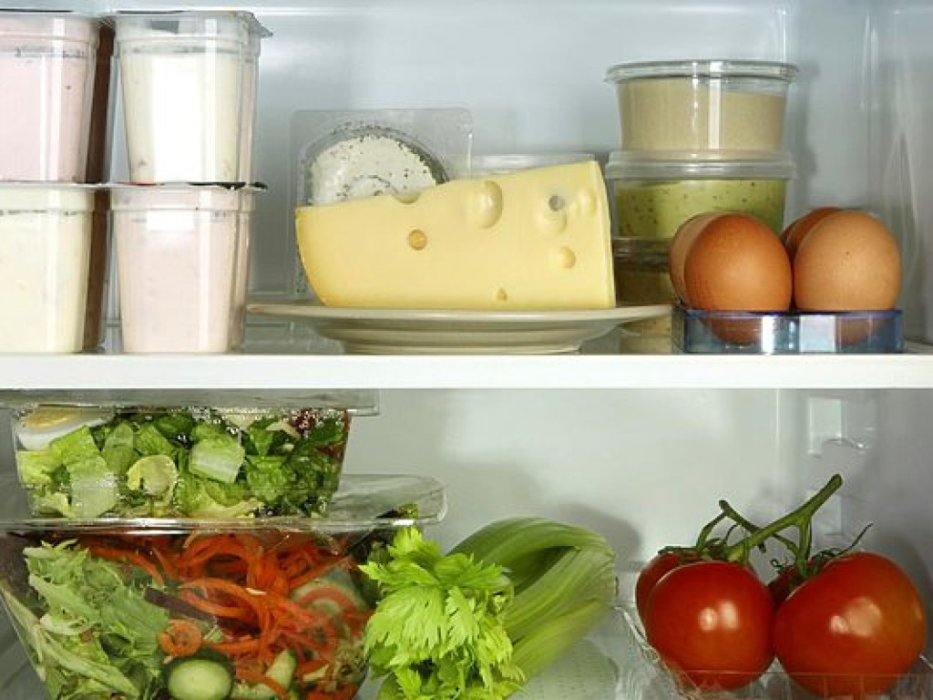 bảo quản rau và trái cây trong tủ lạnh