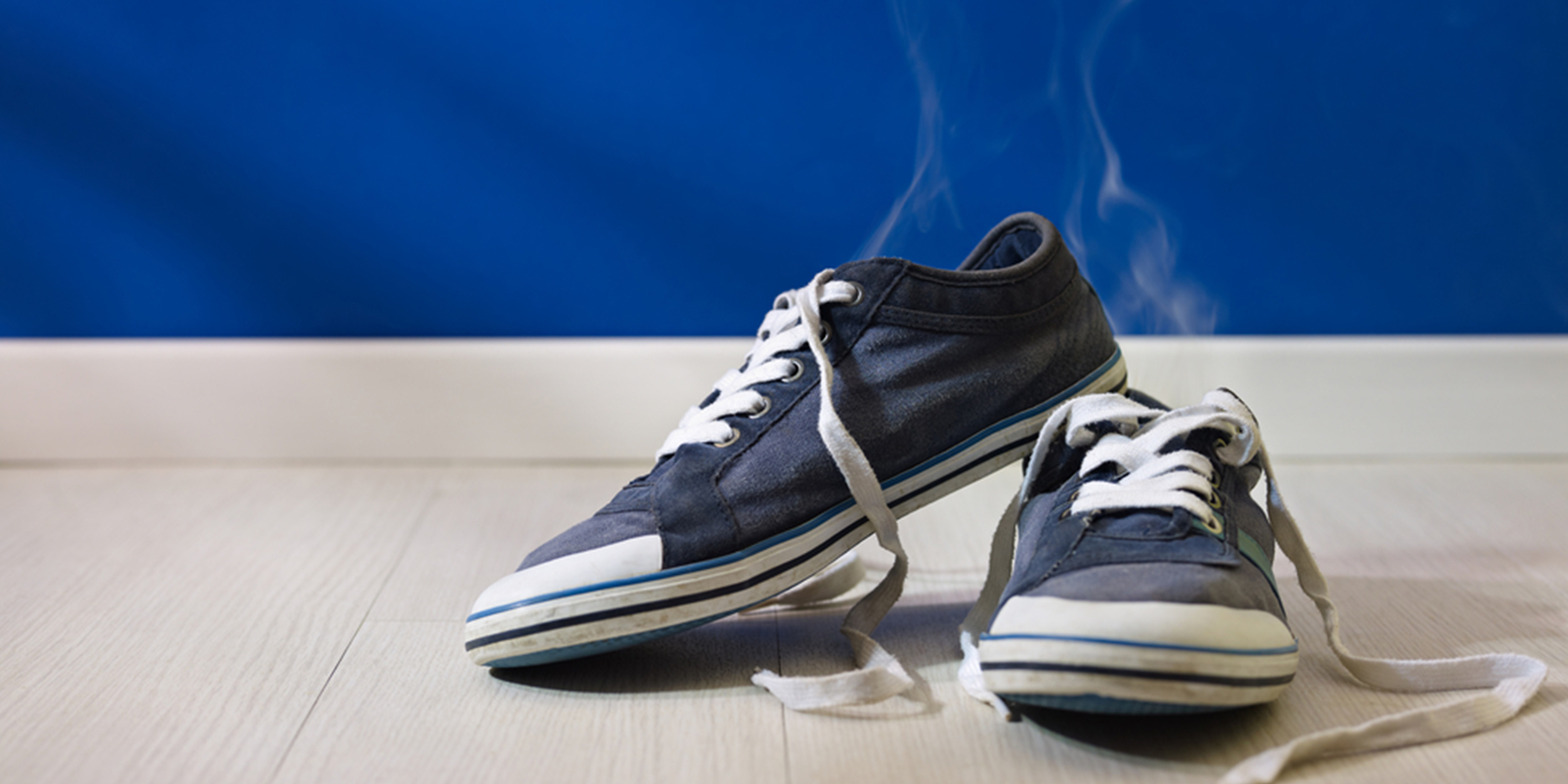 slechte geur in sneakers