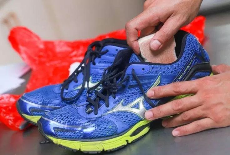 zorg voor sportschoenen