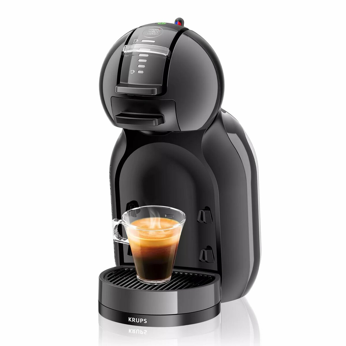 cápsula cafeteira preta