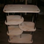 étagère pour chaussures en bois