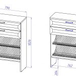 dessin d'étagère