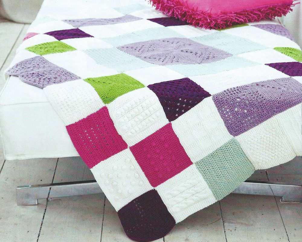 comment crocheter des carrés