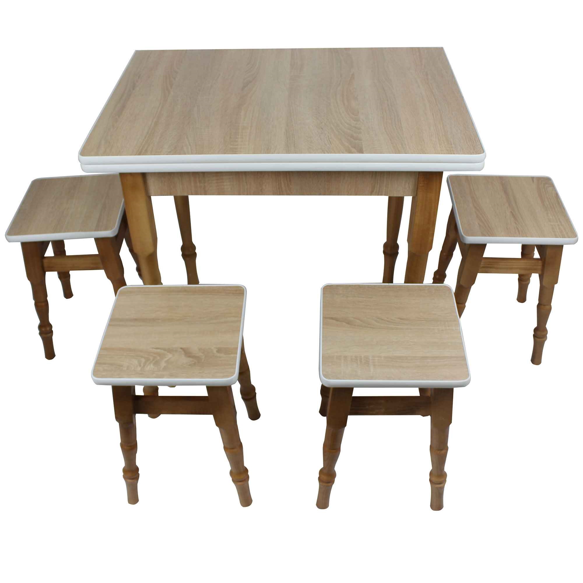 le confort de la table de cuisine