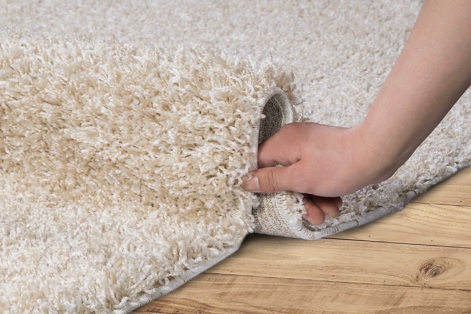 alfombra de pelo largo