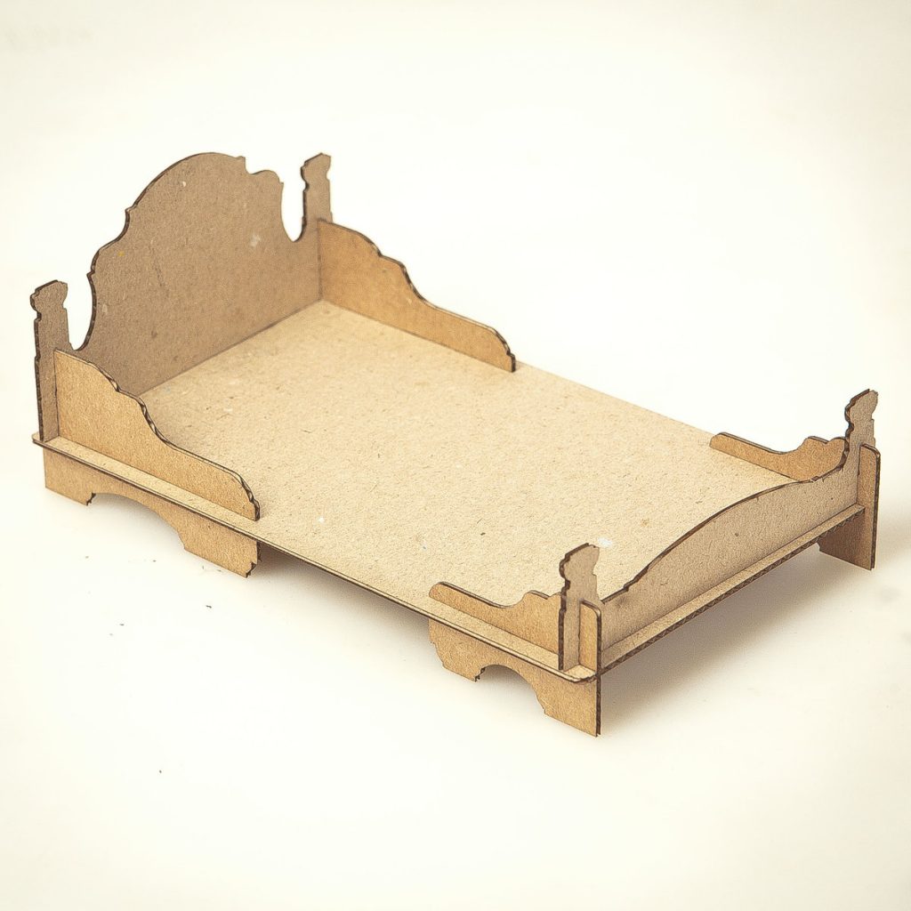 dimensions d'un lit en carton