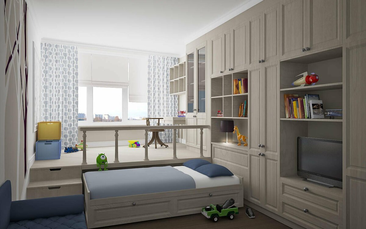 conception de podium de lit