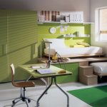 lit dans les types de design podium