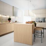 meubles en bois clair