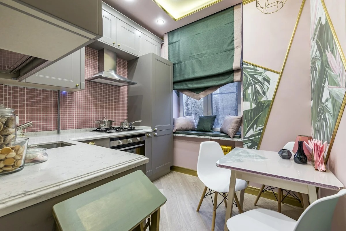 bếp 9 mét vuông