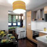 cocina de 9 metros cuadrados con un sofá foto interior