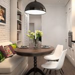 cocina de 9 metros cuadrados con un sofá ideas para fotos