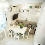 cocina de 9 metros cuadrados con un sofá tipos de ideas