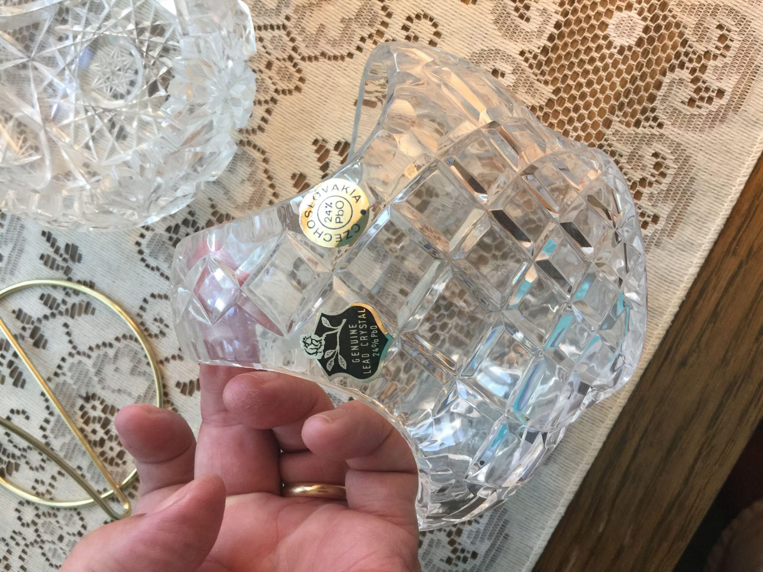 limpeza de cristal