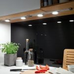 casque d'éclairage dans les idées de décoration de cuisine