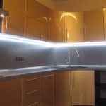 casque d'éclairage dans les idées d'intérieur de cuisine