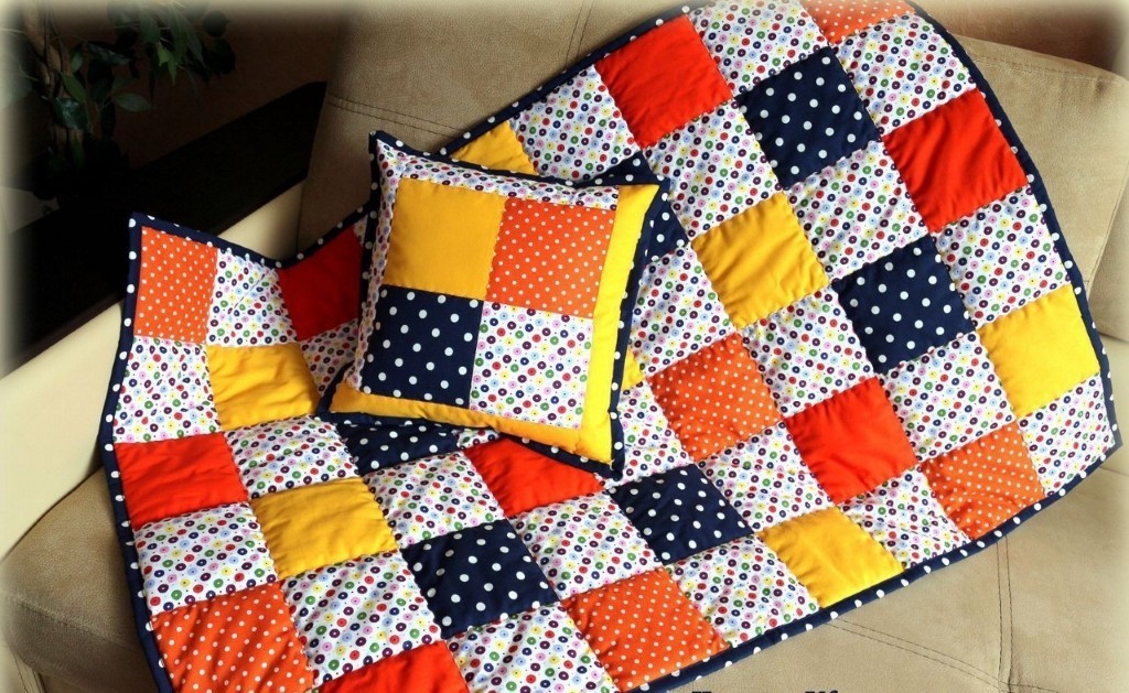 courtepointe en patchwork