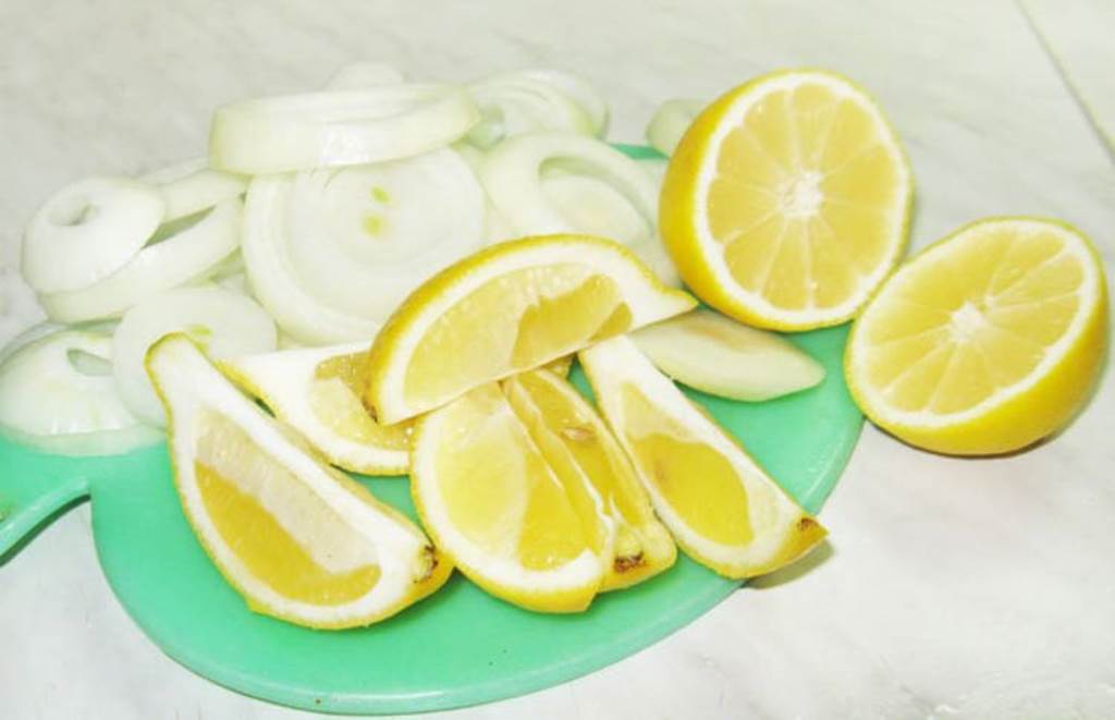cebolla y limon