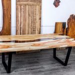 meubles en bois grande table