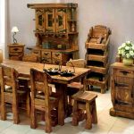 meubles en bois rustique