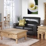 table d'appoint blanche de meubles en bois